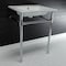 Fauceture KVPB25227W81 Dreyfuss 25" Console Sink W/SS Leg (8", 3 Hole), Wht/Chrome KVPB25227W81 - alternate 4